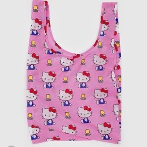 BAGGU Hello Kitty Pink Tote Set NWT